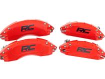 Caliper Covers Front and Rear Red Ford Bronco 4WD (2021-2025) Rough Country