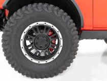 Caliper Covers Front and Rear Red Ford Bronco 4WD (2021-2025) Rough Country