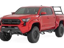 SRL2 Adjustable Aluminum Steps Double Cab Toyota Tacoma 2WD/4WD (24-26) Rough Country