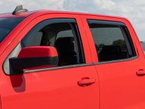 Side Window Deflectors In Channel Rain Guard Silverado/Sierra 1500/2500HD/3500HD 2WD/4WD Rough Country