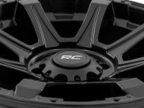 81 Series Wheel One-Piece Semi Gloss Black 20x9 5x150 +18mm Rough Country