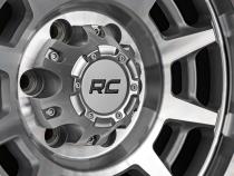85 Series Wheel Simulated Beadlock Full Machine 17x9 5x4.5 -12mm Rough Country
