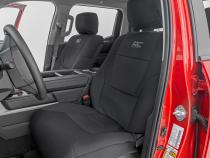 Seat Covers No Rear Cup Holder Toyota Tundra 2WD/4WD (2022-2026) Rough Country