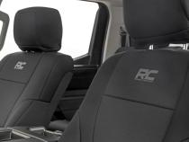 Seat Covers No Rear Cup Holder Toyota Tundra 2WD/4WD (2022-2026) Rough Country