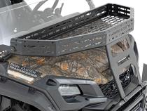 Front Cargo Rack Black Series LED 6 Inch Light Slim Line Honda Pioneer 1000 Rough Country
