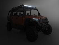 Roof Rack 40 Inch Black Single Row Polaris XPEDITION ADV 5 Rough Country