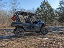 Whip Mount Cage 4 Foot Multl-Color LED Whip Pair Kawasaki Teryx4 800 Rough Country