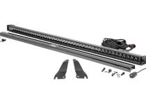 LED Light Kit Cage Mount 50 Inch Black Single Row Kawasaki Teryx 1000/Teryx 800 Rough Country