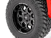96 Series Wheel One-Piece Gloss Black 20x9 6x5.5 +0mm Rough Country