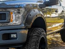 Fender Flares Defender UH Tuxedo Black Metallic Ford F-150 (15-20) Rough Country