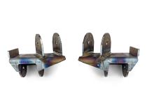 Jeep Wrangler Rear Frame Brackets 2004-2006 LJ Clayton Off Road