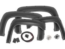 Pocket Fender Flares GAZ Summit White Chevy Silverado 1500/2500HD/3500HD (07-14) Rough Country