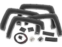 Pocket Fender Flares 6 Foot 7 Inch &amp;amp; 8 Foot Bed G1C Overcast Chevy Silverado 1500 (14-18)/2500HD Rough Country