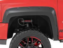 Pocket Fender Flares 5 Foot 9 Inch Bed G1C Overcast Chevy Silverado 1500 (14-18 &amp;amp; Classic) Rough Country