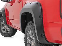 Pocket Fender Flares G9K Satin Steel Chevy Colorado 2WD/4WD (2015-2022) Rough Country