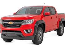 Pocket Fender Flares G9K Satin Steel Chevy Colorado 2WD/4WD (2015-2022) Rough Country