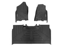 Flex-Fit Floor Mats FR &amp;amp; RR Crew Ram 1500 (19-24)/1500 TRX (21-24) Rough Country