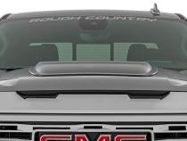 Hood Scoop G1C Light Steel Gray GMC Sierra 1500 2WD/4WD (2019-2026) Rough Country