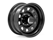 Steel Wheel Black 17x9 5x4.5 3.30 Bore +0mm Rough Country
