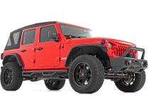 Nerf Steps Wheel to Wheel 4 Door Jeep Wrangler Unlimited 4WD (18-26) Rough Country