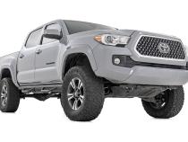 Nerf Steps Cab Length Crew Cab 5 Foot Bed Toyota Tacoma 2WD/4WD (05-23) Rough Country