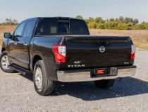 HD2 Aluminum Running Boards Crew Cab Nissan Titan 2WD/4WD (2004-2024) Rough Country