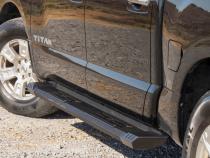 HD2 Aluminum Running Boards Crew Cab Nissan Titan 2WD/4WD (2004-2024) Rough Country