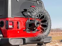 Jeep Spare Tire Relocation Bracket 18-20 Wrangler JL No Rear Proximity Sensors Rough Country