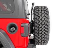 Jeep Spare Tire Relocation Bracket 18-20 Wrangler JL No Rear Proximity Sensors Rough Country