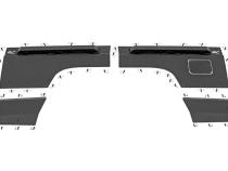 Jeep Rear Upper and Lower Quarter Panel Armor 97-01 Cherokee XJ Rough Country