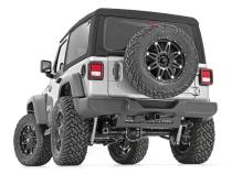 Jeep Muffler Skid Plate 18-20 Wrangler JL Rough Country