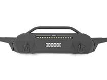 Front Bumper High Clearance Hybrid Winch Mount Only with 20 Inch LED Light Bar 16-22 Toyota Tacoma Rough Country