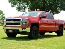 2 Inch Leveling Lift Kit Red Billet Aluminum 07-20 Avalanche SUV/07-18 1500 Rough Country