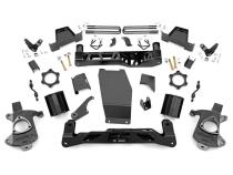 6 Inch GMC Suspension Lift Kit 14-18 Sierra 1500 Denal 4WD w/MagneRide Aluminum &amp;amp; Stamped Steel Rough Country