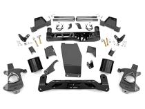 6 Inch GMC Suspension Lift Kit 14-18 Sierra 1500 Denal 4WD w/MagneRide Aluminum &amp;amp; Stamped Steel Rough Country