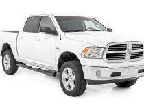 Dodge Oval Nerf Step Bars (09-18 Ram 1500 19-Up Classic Crew Cab Rough Country