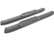 Oval Nerf Steps 2-Door Black Ford Bronco 2 Door 4WD 21-Up Rough Country