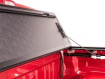 BAKFlip G2 Hard Folding Truck Bed Cover Rail Mounts Near Top of Bed Rail Rails Can Be Lowered Using Drop Down Brackets 2007-2021 Toyota Tundra 5 Foot 6 Inch Bed with Deck Rail System without Trail Special Edition Storage Boxes BAK