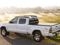 BAKFlip G2 Hard Folding Truck Bed Cover 2016-2023 Toyota Tacoma 5 Foot Bed with Deck Rail System BAK