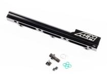 High Volume Fuel Rails Fits Acura B18B1, B18C1, and B18C5 Black AEM Electronics