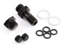 High Volume Fuel Rail. Black. Honda Fits Honda B16A2 and B16A3 AEM Electronics