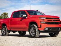 3.5 Inch Lift Kit Vertex/V2 Rear Mono Leaf Red Chevy Silverado 1500 (22-24) Rough Country