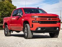 3.5 Inch Lift Kit Vertex/V2 Red Chevy Silverado 1500 2WD/4WD (2019-2024) Rough Country