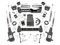 6.0 Inch GM Suspension Lift Kit 01-10 2500HD 4WD Rough Country
