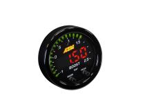 X-Series Boost Gauge 0-35psi/2.5bar Black Bezel and Black Faceplate AEM Electronics