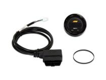 X-Series OBDII Gauge Kit Black Bezel and Black Faceplate AEM Electronics