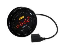 X-Series OBDII Gauge Kit Black Bezel and Black Faceplate AEM Electronics