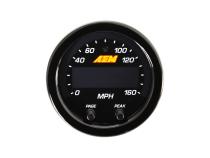 X-Series GPS Speedometer Gauge Kit 0-160 MPH / 0-240 KPH AEM Electronics