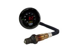 Classic Digital Wideband AFR Gauge Kit The Original Wideband Air/Fuel Ratio Gauge w/Bosch LSU 4.9 Sensor AEM Electronics