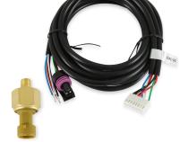 Classic Digital Fuel Pressure Gauge Kit Oil/Fuel Pressure from 0-100 PSI AEM Electronics